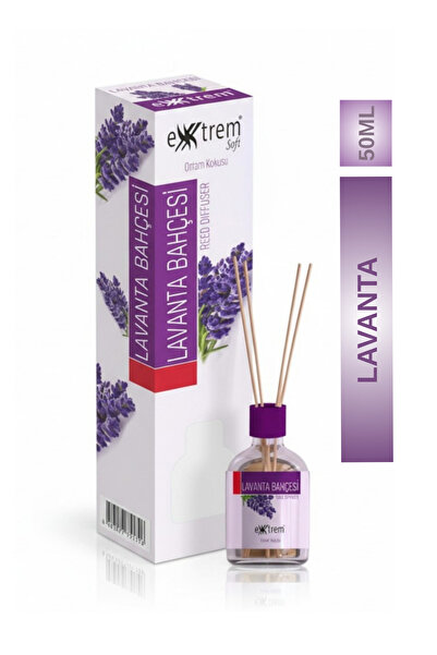 Genel Markalar Bambu Çubuklu Oda Kokusu | Lavanta Bahçesi Oda Parfümü 50 ml
