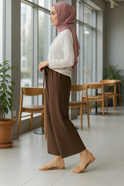 ECEYLÜL MODA SCUBA KREP BOLPAÇA KUŞAKLI PANTOLON(kısa süreliğine lansman fiyatı)