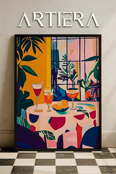 HİGUERA Henri Matisse (1869-1954) Εμπνευσμένη ελαιογραφία σε στυλ μοντέρνας ε...