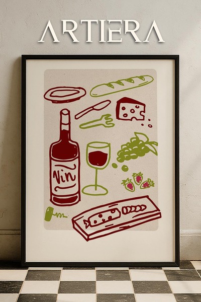 HİGUERA Μοντέρνα Τραπεζαρία - Τραπέζι κουζίνας με ξύλινο πλαίσιο μεσογειακού ...