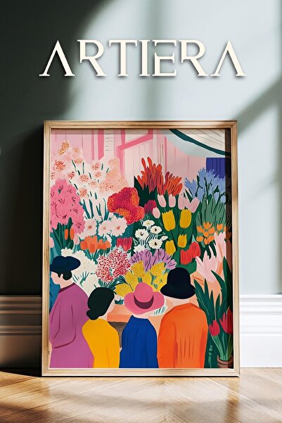 HİGUERA Henri Matisse (1869-1954) Εμπνευσμένη ελαιογραφία σε στυλ μοντέρνας φ...