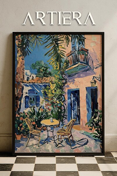 HİGUERA Amalfi Μοντέρνο Μεσογειακό Ιταλικό Στιλ Ξύλινο Τραπέζι Κουζίνας, Διακ...