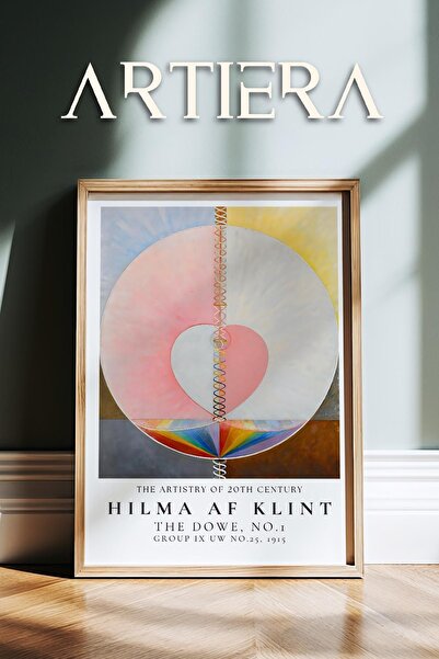 HİGUERA Hilma af Klint 1862-1944 Μοντέρνα Αφηρημένη Επιστημονική Τέχνη Πίνακα...