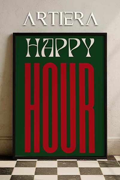 HİGUERA Τυπογραφία Μοντέρνα Μεσογειακή Ιταλική Ζωγραφική Κουζίνας με Ξύλινο Π...