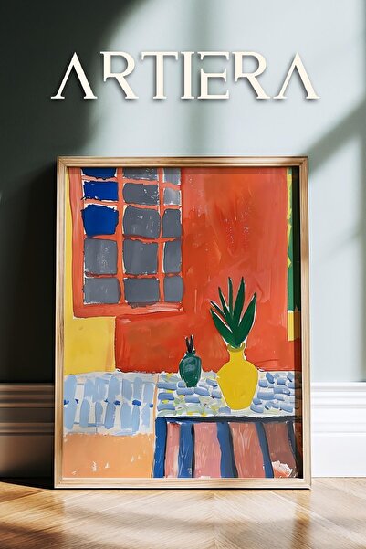 HİGUERA Henri Matisse (1869-1954) Εμπνευσμένη ελαιογραφία σε στυλ μοντέρνας ε...