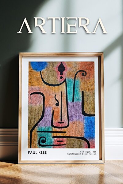 HİGUERA Paul Klee (1879-1940) Αγγέλος 1938 Ακουαρέλα Ζωγραφική τοίχου με φυσι...