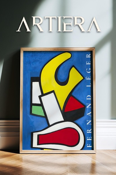 HİGUERA Fernand Leger 1881 - 1955 Μοντέρνος και Μοντέρνος Αφηρημένος Κουμπιστ...