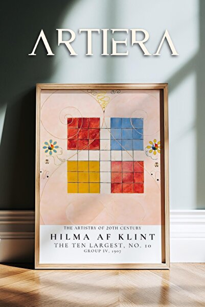 HİGUERA Hilma af Klint 1862-1944 Μοντέρνα Αφηρημένη Επιστημονική Τέχνη Πίνακα...