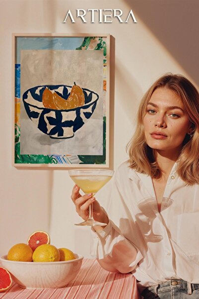 HİGUERA Fruits - Μοντέρνο μεσογειακό ιταλικό στυλ Ξύλινο τραπέζι κουζίνας, Δι...