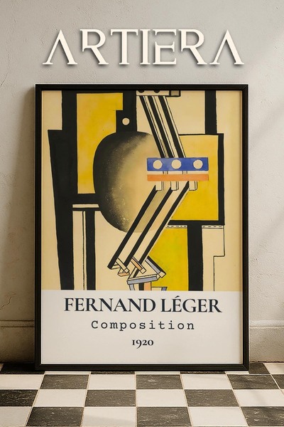 HİGUERA Fernand Leger 1881 - 1955 Μοντέρνος και Μοντέρνος Αφηρημένος Κουμπιστ...
