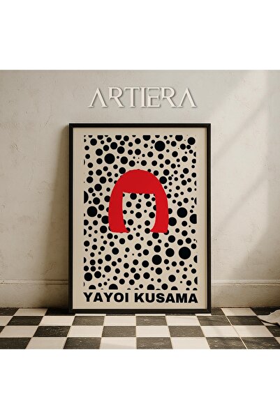 HİGUERA Yayoi Kusama Διάσημος Ζωγράφος Κόκκινα μαλλιά Γυναίκα Vintage Ιαπωνικ...