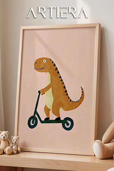HİGUERA Διακόσμηση παιδικού δωματίου με θέμα το σκούτερ με θέμα τον δεινόσαυρ...