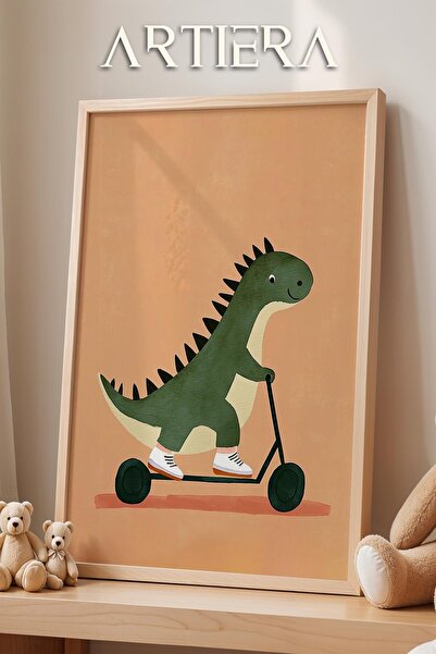 HİGUERA Διακόσμηση παιδικού δωματίου με θέμα το σκούτερ με κρέμα με θέμα τον ...