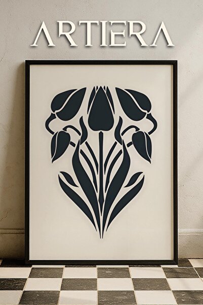 HİGUERA Matisse Paper Cuttings Abstract Series Minimalist Tulip Serenade Ζωγρ...