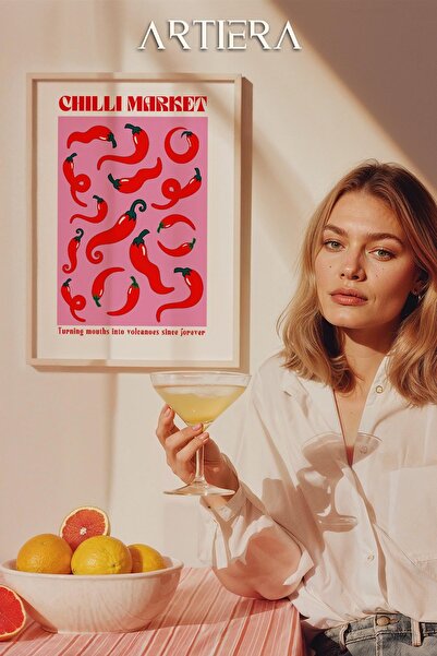 HİGUERA Λαχανικά - Μοντέρνο μεσογειακό ιταλικό στυλ Ξύλινο Πίνακας Κουζίνας, ...