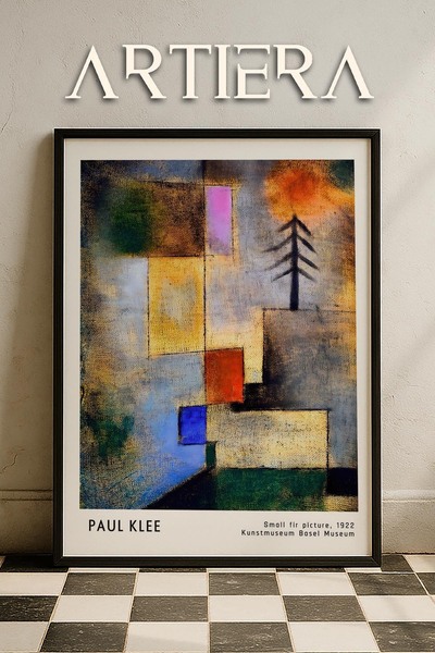 HİGUERA Paul Klee (1879-1940) Μικρό Επίσημο Εξολοθρείο 1922 Ακουαρέλα Ζωγραφι...