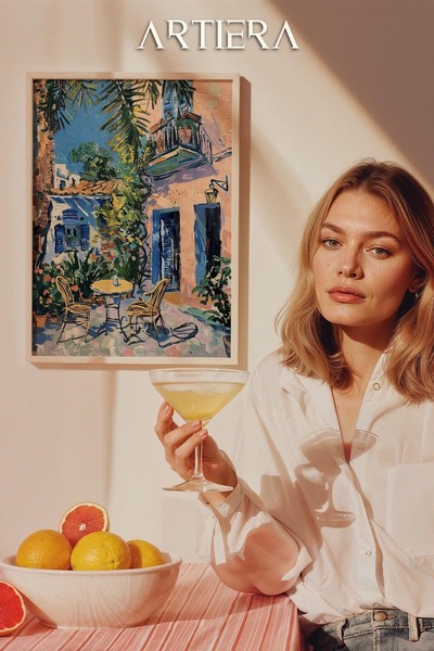 HİGUERA Amalfi Μοντέρνο Μεσογειακό Ιταλικό Στιλ Ξύλινο Τραπέζι Κουζίνας, Διακ...