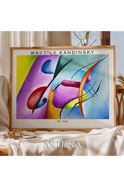 HİGUERA Καντίνσκι 1866 - 1944 Συμβολισμός Αφηρημένη Γεωμετρική Τέχνη Οριζόντι...