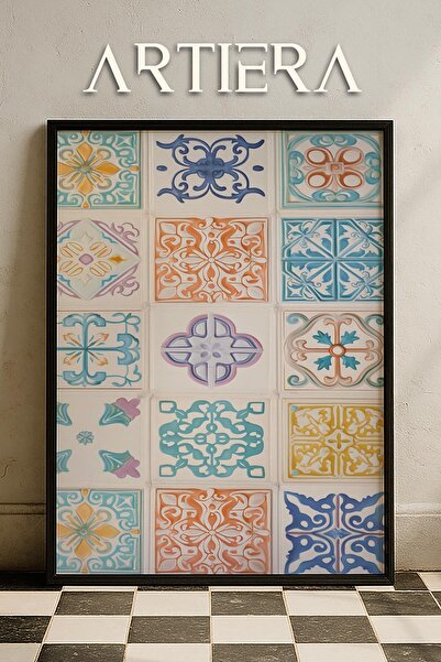 HİGUERA Μοντέρνο μεσογειακό ιταλικό στυλ Ξύλινο τραπέζι κουζίνας με πλαίσιο, ...