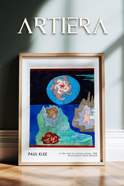 HİGUERA Paul Klee (1879-1940) Η χώρα των πολύτιμων λίθων 1926 Ακουαρέλα ζωγρα...