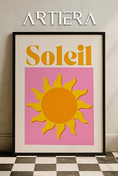 HİGUERA Τυπογραφία Μοντέρνα Μεσογειακή Ιταλική Ζωγραφική Κουζίνας με Ξύλινο Π...