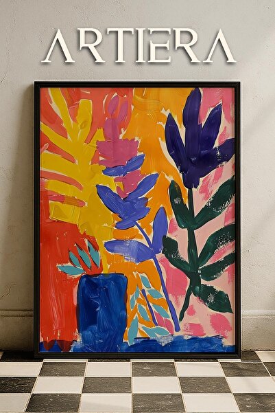 HİGUERA Henri Matisse (1869-1954) Εμπνευσμένη ελαιογραφία σε στυλ μοντέρνας φ...