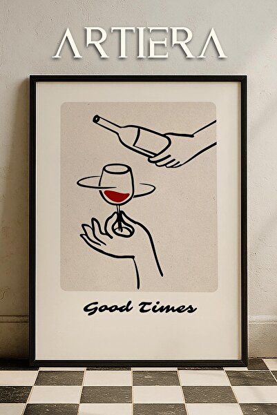 HİGUERA Τυπογραφία Μοντέρνα Μεσογειακή Ιταλική Ζωγραφική Κουζίνας με Ξύλινο Π...