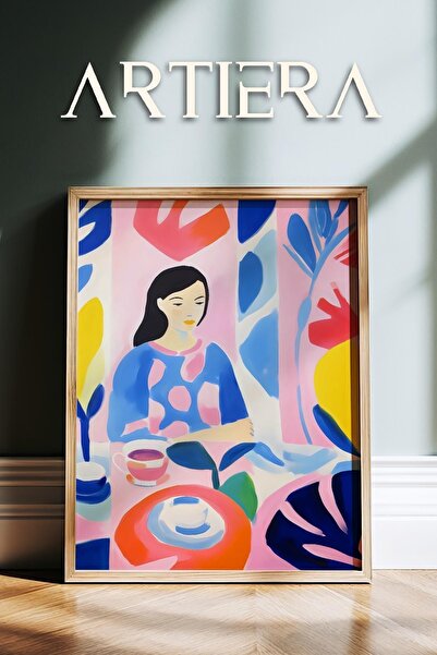 HİGUERA Henri Matisse (1869-1954) Εμπνευσμένη ελαιογραφία σε στυλ μοντέρνας φ...