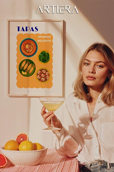 HİGUERA Μοντέρνα Τραπεζαρία - Τραπέζι κουζίνας με ξύλινο πλαίσιο μεσογειακού ...