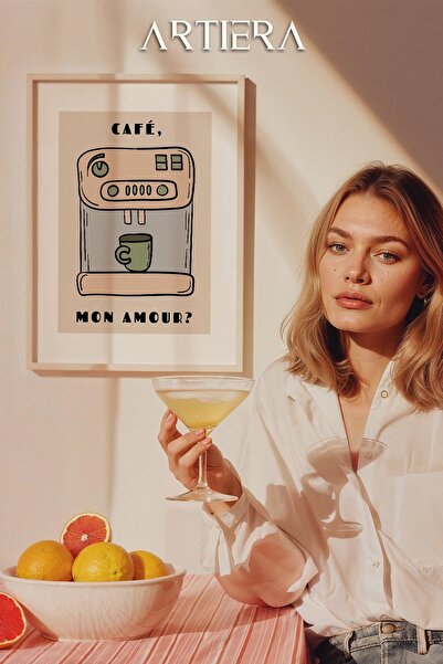 HİGUERA Καφέ - Μοντέρνο μεσογειακό ιταλικό στυλ Ξύλινο τραπέζι κουζίνας, Διακ...