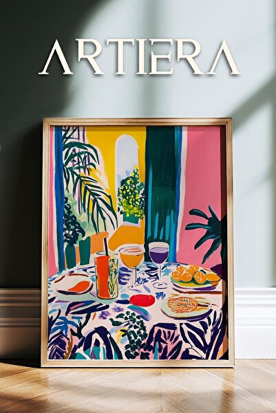 HİGUERA Henri Matisse (1869-1954) Εμπνευσμένη ελαιογραφία σε στυλ μοντέρνας φ...