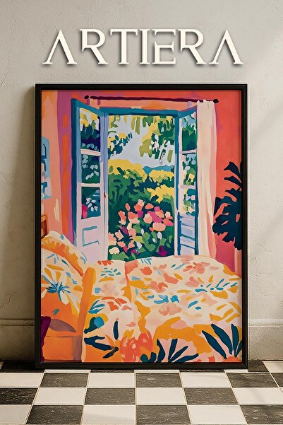 HİGUERA Henri Matisse (1869-1954) Εμπνευσμένη ελαιογραφία σε στυλ μοντέρνας φ...