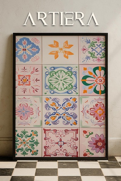 HİGUERA Μοντέρνο μεσογειακό ιταλικό στυλ Ξύλινο τραπέζι κουζίνας με πλαίσιο, ...