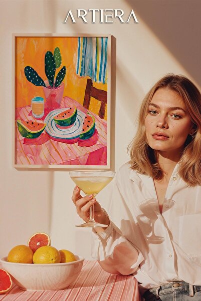 HİGUERA Fruits - Μεσογειακό ιταλικό στυλ Ξύλινο Πίνακας Κουζίνας, Διακόσμηση ...