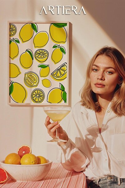 HİGUERA Fruits - Μοντέρνο μεσογειακό ιταλικό στυλ Ξύλινο τραπέζι κουζίνας, Δι...