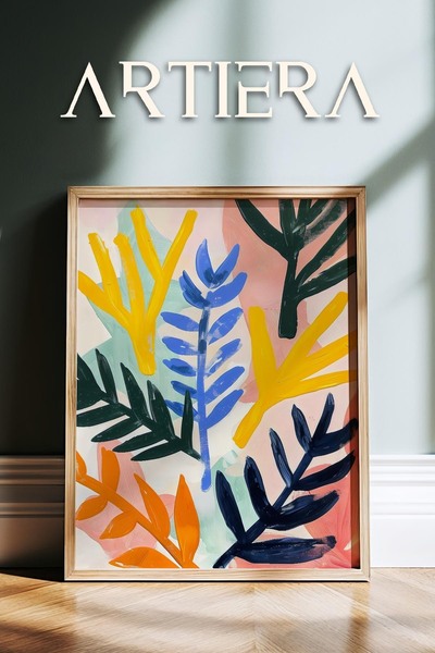 HİGUERA Henri Matisse (1869-1954) Εμπνευσμένη ελαιογραφία σε στυλ μοντέρνας ε...