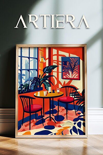 HİGUERA Henri Matisse (1869-1954) Εμπνευσμένη ελαιογραφία σε στυλ μοντέρνας φ...