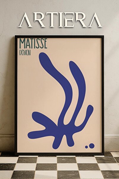 HİGUERA Matisse Paper Cuttings Abstract Series Cobalt Blue Branches Ζωγραφική...