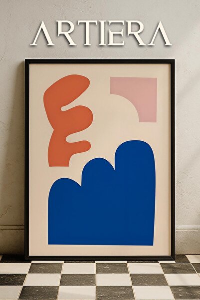 HİGUERA Matisse Paper Cuttings Abstract Series Πολύχρωμες αφηρημένες φόρμες Ζ...
