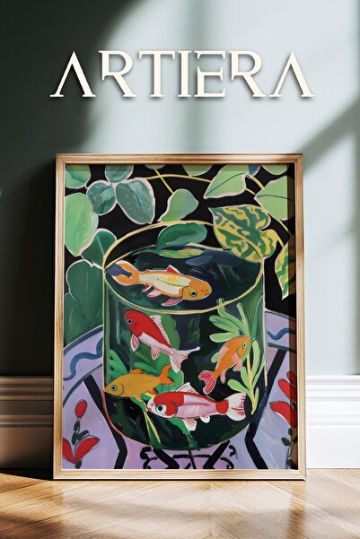 HİGUERA Henri Matisse (1869-1954) Εμπνευσμένη ελαιογραφία σε στυλ μοντέρνας φ...