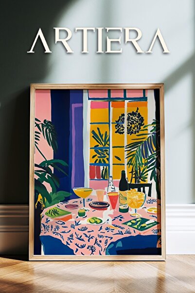 HİGUERA Henri Matisse (1869-1954) Εμπνευσμένη ελαιογραφία σε στυλ μοντέρνας φ...