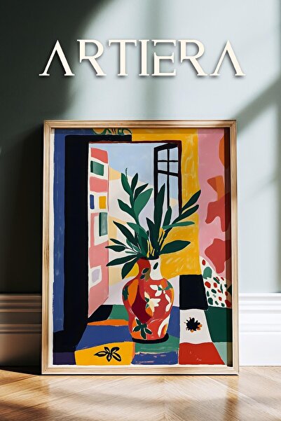HİGUERA Henri Matisse (1869-1954) Εμπνευσμένη ελαιογραφία σε στυλ μοντέρνας ε...