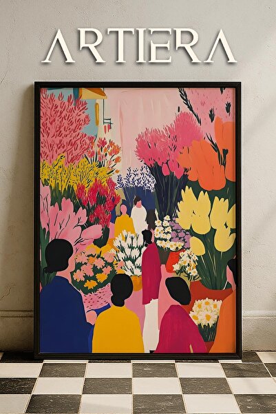 HİGUERA Henri Matisse (1869-1954) Εμπνευσμένη ελαιογραφία σε στυλ μοντέρνας φ...