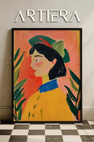 HİGUERA Henri Matisse (1869-1954) Εμπνευσμένη ελαιογραφία σε στυλ μοντέρνας φ...