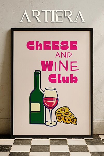 HİGUERA Τυπογραφία Μοντέρνα Μεσογειακή Ιταλική Ζωγραφική Κουζίνας με Ξύλινο Π...