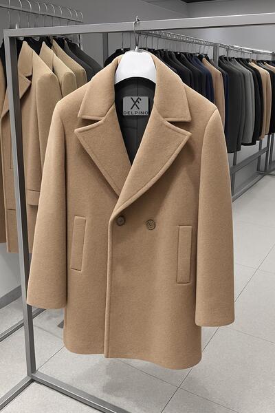 Delpino Чоловічий оверсайз довгий кашеміровий пальто