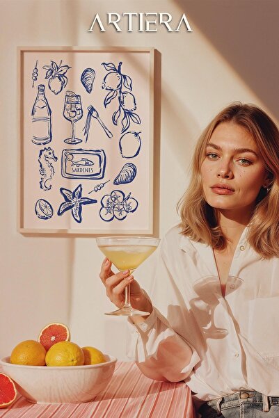 HİGUERA Μοντέρνα Τραπεζαρία - Τραπέζι κουζίνας με ξύλινο πλαίσιο μεσογειακού ...