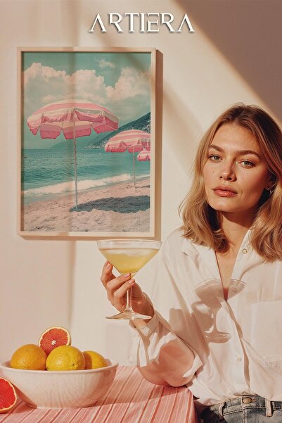 HİGUERA Amalfi Μοντέρνο Μεσογειακό Ιταλικό Στιλ Ξύλινο Τραπέζι Κουζίνας, Διακ...