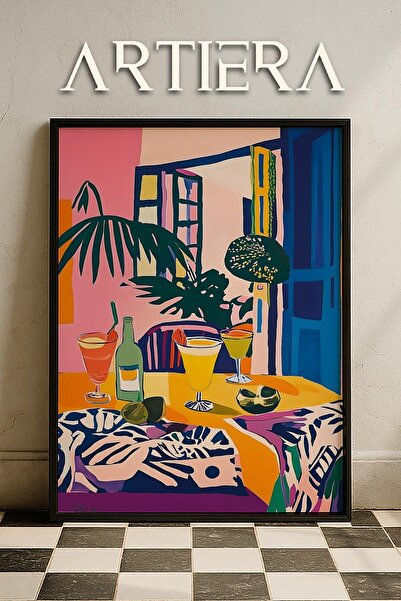 HİGUERA Henri Matisse (1869-1954) Εμπνευσμένη ελαιογραφία σε στυλ μοντέρνας φ...