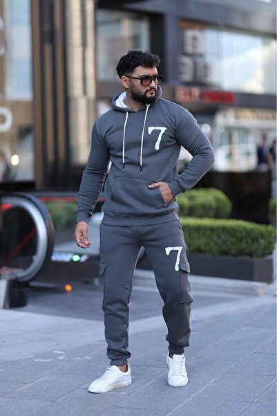 cto your style Erkek Şardonlu Eşofman Takımı